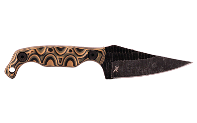 Stroup Knives MINI1 3" Acd Etch Camo with Sht Knife