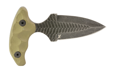 Stroup Knives SD1 2.5" Acd Etch ODG with Sht Knife