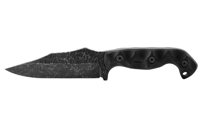 Stroup Knives TU1 4.5" Acd Etch with Sheath Knife