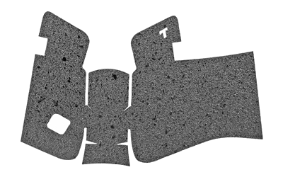TALON Grips Inc Grip for Glock 19 Gen 5 Rbr Nobk