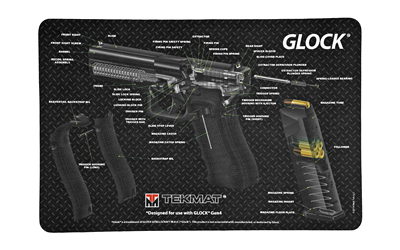 TekMat Cutaway Pistol Mat for Glock Cleaning Product