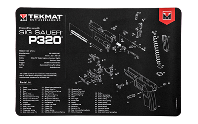 TekMat Mat SIG P320 SIG Sauer P320 Cleaning Product