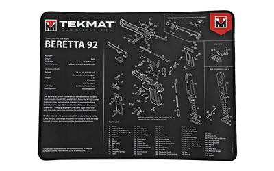TekMat Ultra Pistol Mat Beretta 92 Cleaning Product