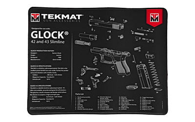 TekMat Ultra Pistol Mat for Glock 42/43 Glock 42 / 43 Cleaning Product