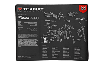 TekMat Ultra Pistol Mat SIG P226 Cleaning Product