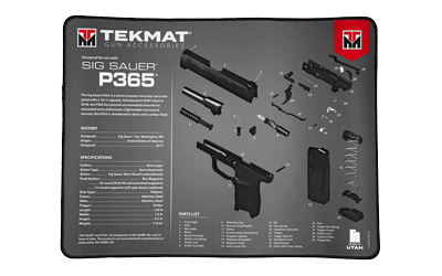 TekMat Ultra Pistol Mat SIG P365 SIG Sauer P365 Cleaning Product