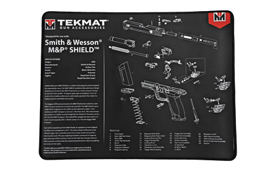 TekMat Ultra Pistol Mat S&W Shield Cleaning Product