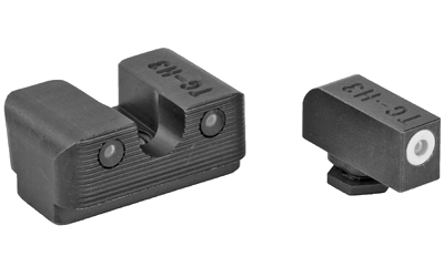 Truglo Trit Pro for Glock Low Wht Set