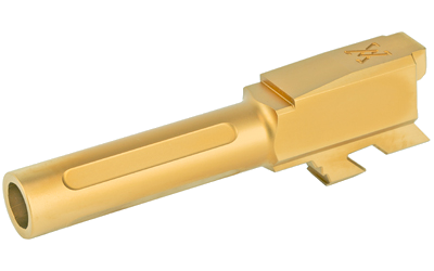 True Precision 9mm Non-Threaded Barrel for Glock 43/43X – Gold Titanium Nitride