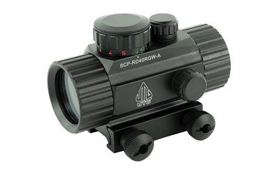 Leapers, Inc. - UTG Red/Green Rd with Pict Mount Deck 4 MOA Red Dot Sight
