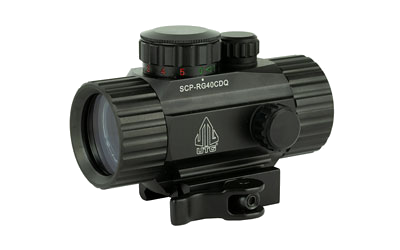 Leapers, Inc. - UTG 3.8" Ita Red/Green Crcl with Mount Red Dot Sight