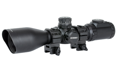 Leapers, Inc. - UTG Swat Compact MIL-Dot with Rings 3-12x44 Riflescope