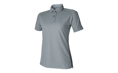 Vertx Coldblack Wmn Stainless Polo Gray Xs