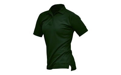 Vertx Coldblack Wmn Polo Green Sm