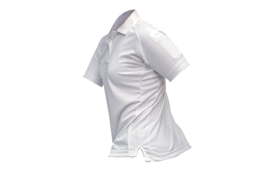 Vertx Coldblack Wmn Polo Wht XL
