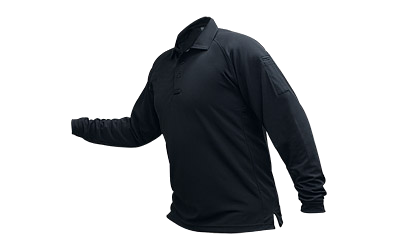 Vertx Coldblack L/S Polo Nvy Sm