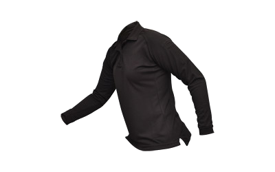 Vertx Coldblack Wmn L/S Polo Sm