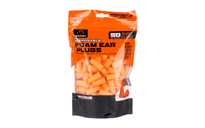 Walker's Foam Ear Plugs 50-Pack Bag