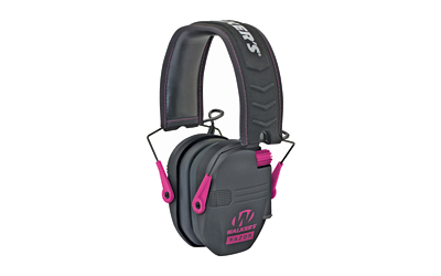 Walker's Razor Slm Elec Muff Black/Pnk