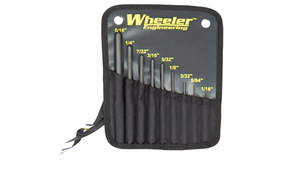 Wheeler Roll Pin Punch Set Pouch