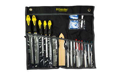 Wheeler Prof Gunsmithing File Set Pouch