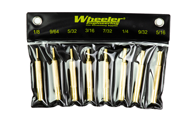 Wheeler Brass Punch Set 8 Piece Pouch