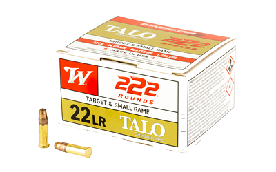 Winchester Talo .22 LR 36 Grain Hollow Point Ammunition – 222 Rounds