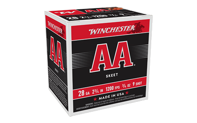 Winchester AA 28 Gauge #9 Shot Ammunition – 25 Rounds