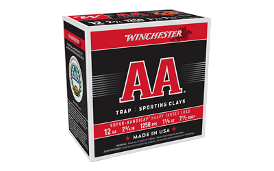 Winchester AA Super Hc 12 Gauge #7.5 Shot Ammunition – 25 Rounds