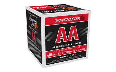 Winchester AA Spr Spt 410 2.5" 8.5 Ammunition – 25 Rounds