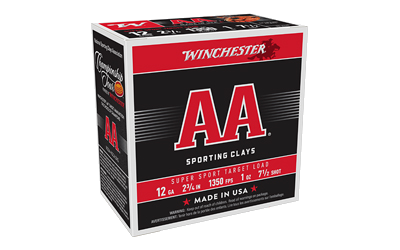 Winchester AA Sprt Sc 12 Gauge #7.5 Shot Ammunition – 25 Rounds