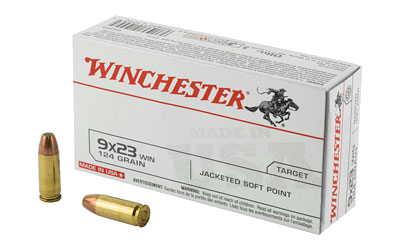 Winchester USA 9x23win 124 Grain Ammunition – 50 Rounds