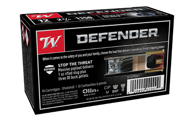 Winchester Defender 12 Gauge Ammunition – 10 Rounds