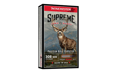 Winchester Supreme Long Range .308 Win 175 Grain BC Max Ammunition – 20 Rounds