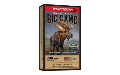 Winchester Expedition .308 Win 168 Grain Ammunition – 20 Rounds