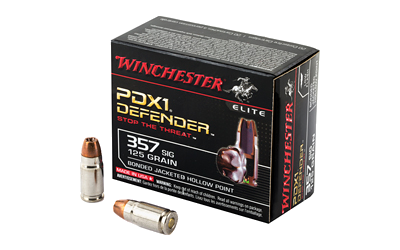 Winchester Defender 357sig .357 SIG 125 Grain Jacketed Hollow Point Ammunition – 20 Rounds