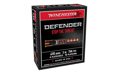 Winchester PDX1 410BO 3" 3x12 Pellet BUCKSHOT Ammunition – 10 Rounds