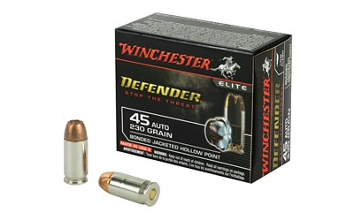 Winchester Defender .45 ACP 230 Grain Ammunition – 20 Rounds