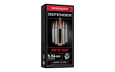 Winchester Defender 5.56 NATO 64 Grain Ammunition – 20 Rounds