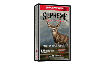 Winchester Supreme Long Range 6.5 Creedmoor 140 Grain BC Max Ammunition – 20 Rounds
