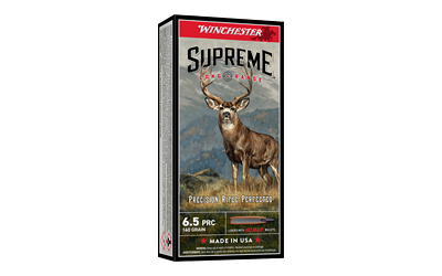 Winchester Supreme Long Range 6.5 PRC 140 Grain BC Max Ammunition – 20 Rounds