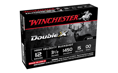 Winchester Dblx 12 Gauge BUCKSHOT Ammunition – 5 Rounds