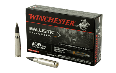 Winchester Blstc Tip .308 Win 150 Grain Ammunition – 20 Rounds