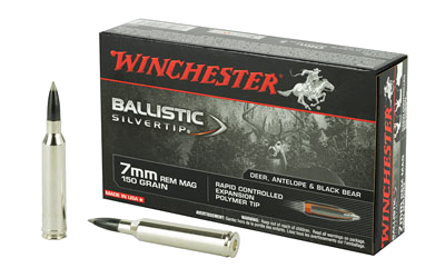 Winchester Blstc Tip 7mm Rem Mag 150 Grain Ammunition – 20 Rounds