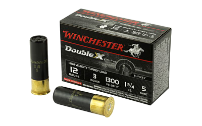 Winchester Dbl X Hv Trky 12 Gauge #5 Shot Ammunition – 10 Rounds
