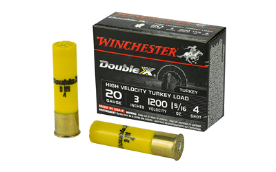 Winchester Dbl X Hv Trky 20 Gauge #4 Shot Ammunition – 10 Rounds