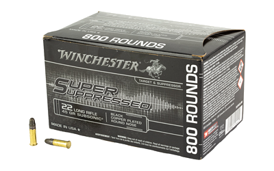 Winchester Spr Sup .22 LR 45 Grain Ammunition – 800 Rounds
