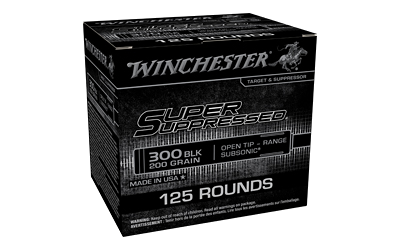 Winchester Super Sup .300 Blackout 200 Grain Ammunition – 125 Rounds