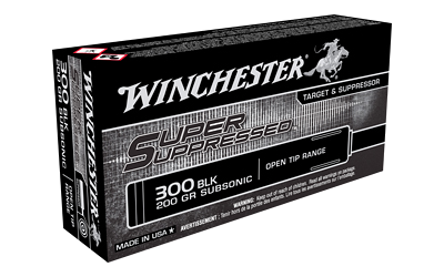 Winchester Spr Sup .300 Blackout 200 Grain Ammunition – 20 Rounds