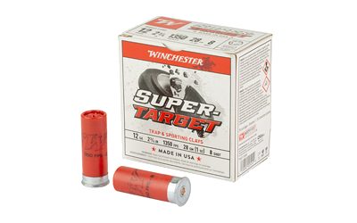 Winchester Spr-Target 12 Gauge #8 Shot Ammunition – 25 Rounds